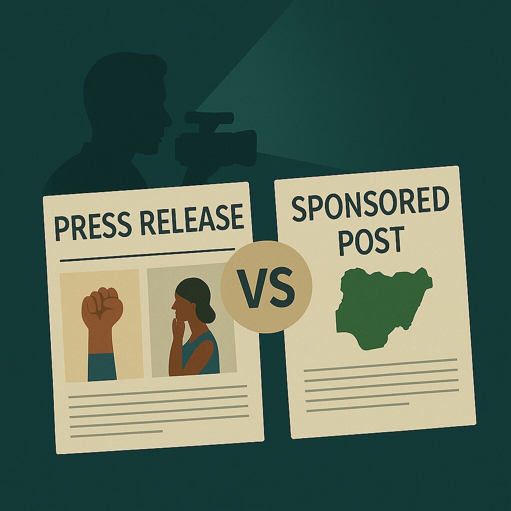 Press Release vs Sponsored Post in Nigeria